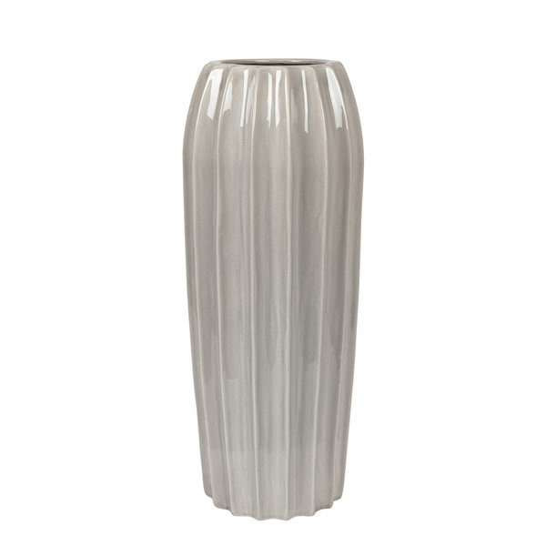 Vase Keramik Wide  hoch stone