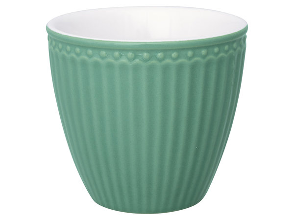 Latte cup Alice dusty green