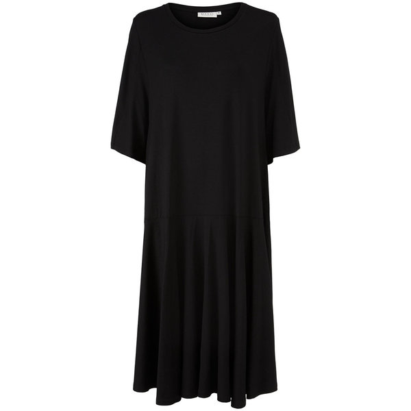 Kleid Nessana schwarz Viskose A-shape