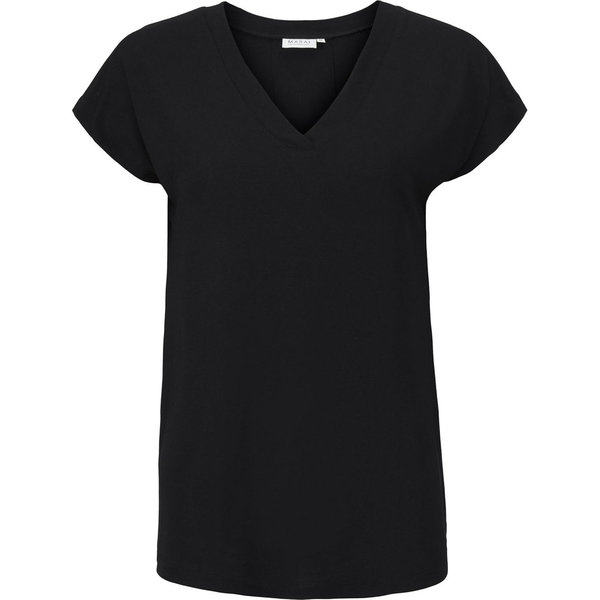 T-Shirt Efa schwarz Viskose