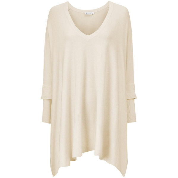 Pullover Poncho Fosna creme Oversize